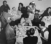 Boarding house dinner