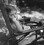 Girl in wheelchair