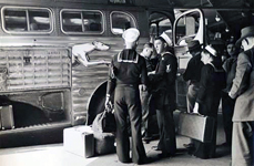 Sailors board